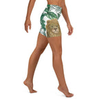 Lion Yoga Shorts