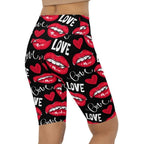 Love & Kisses Biker Shorts