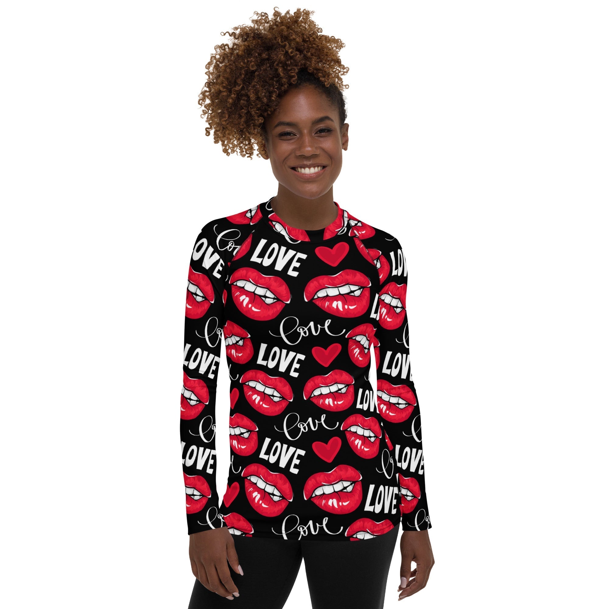 Love & Kisses Rash Guard