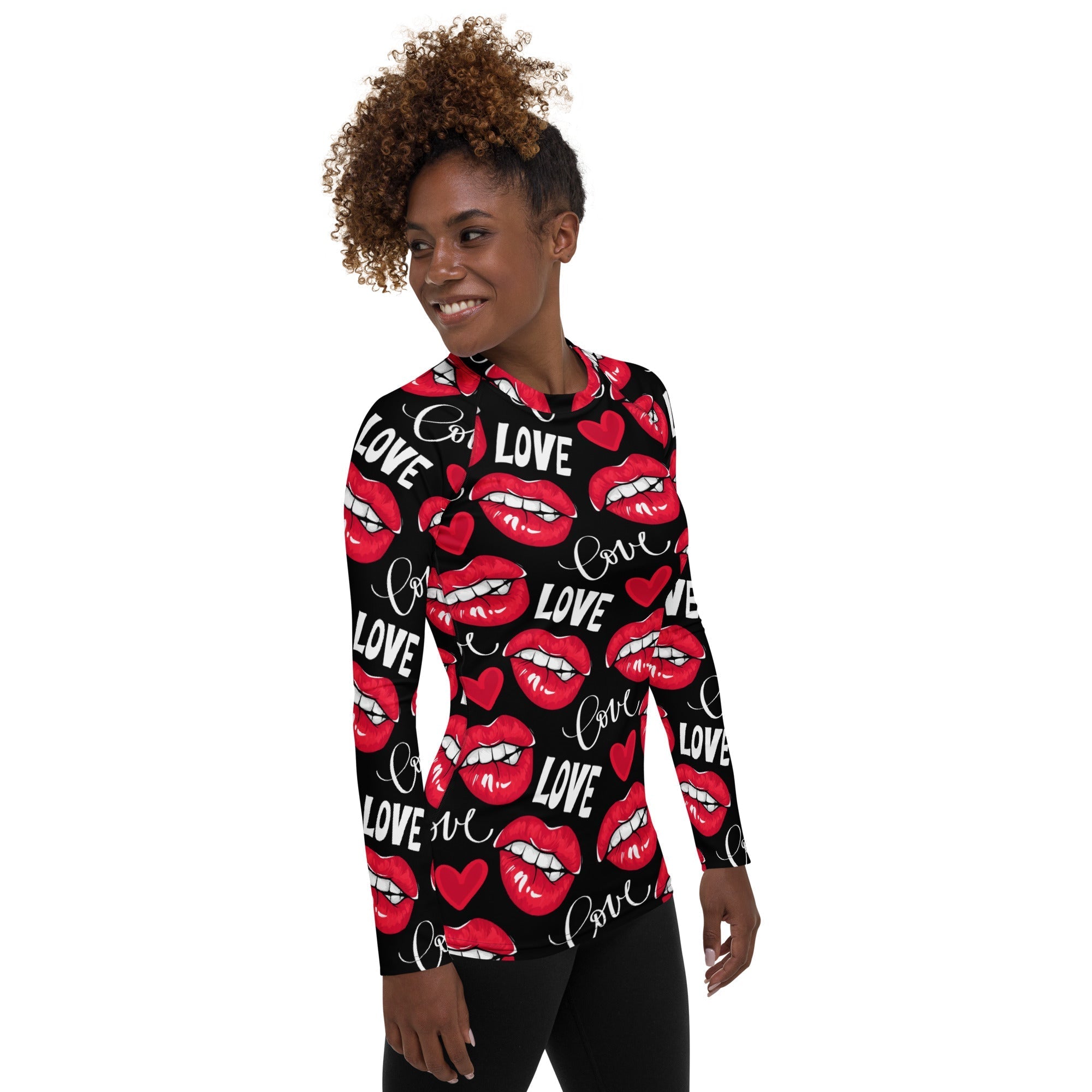 Love & Kisses Rash Guard