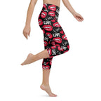 Love & Kisses Yoga Capris