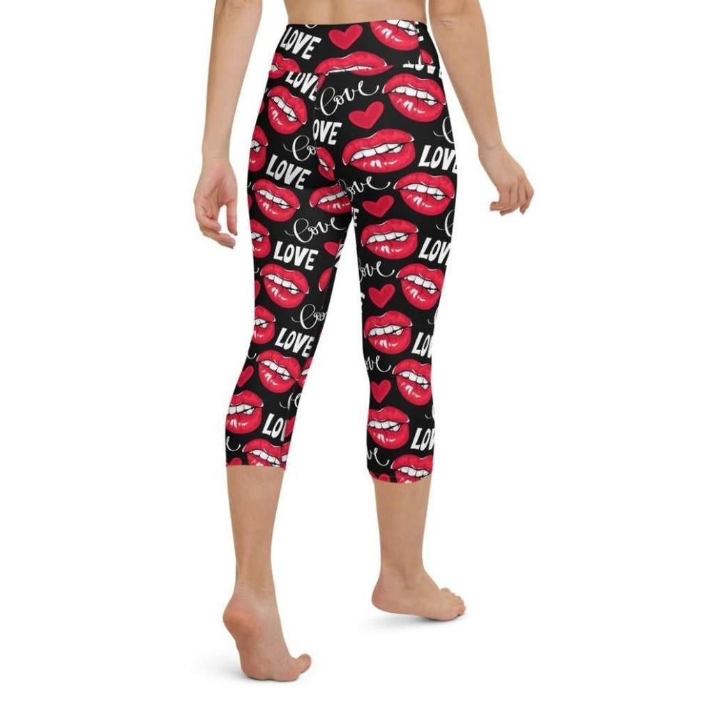 Love & Kisses Yoga Capris
