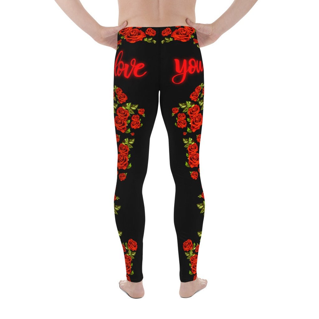 Love You Back Men's Leggings