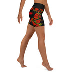 Love You Back Yoga Shorts