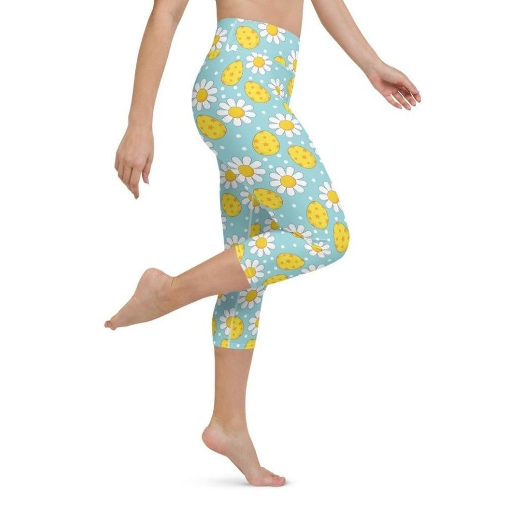 Lovely Easter Yoga Capris