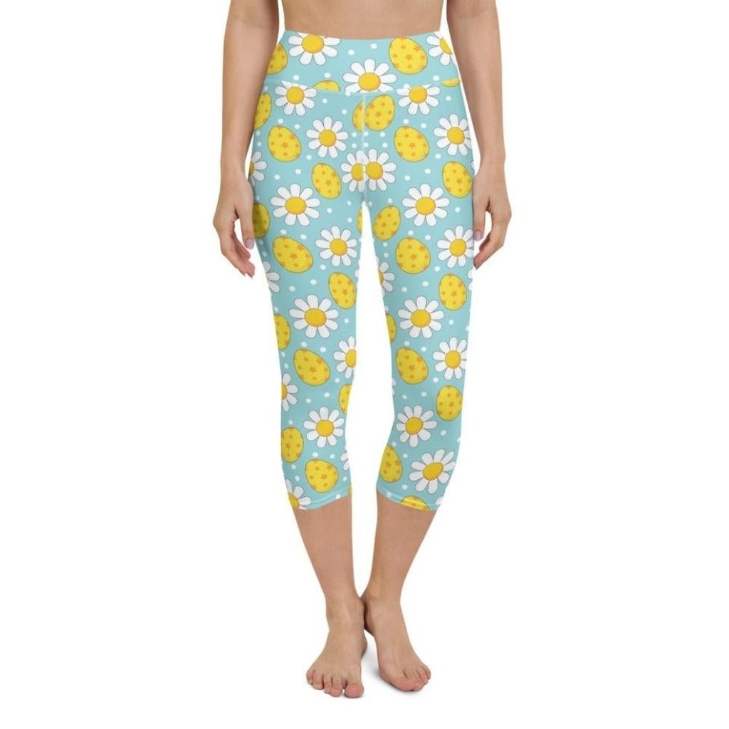 Lovely Easter Yoga Capris