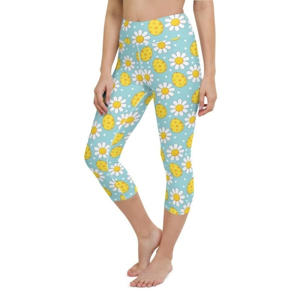 Lovely Easter Yoga Capris