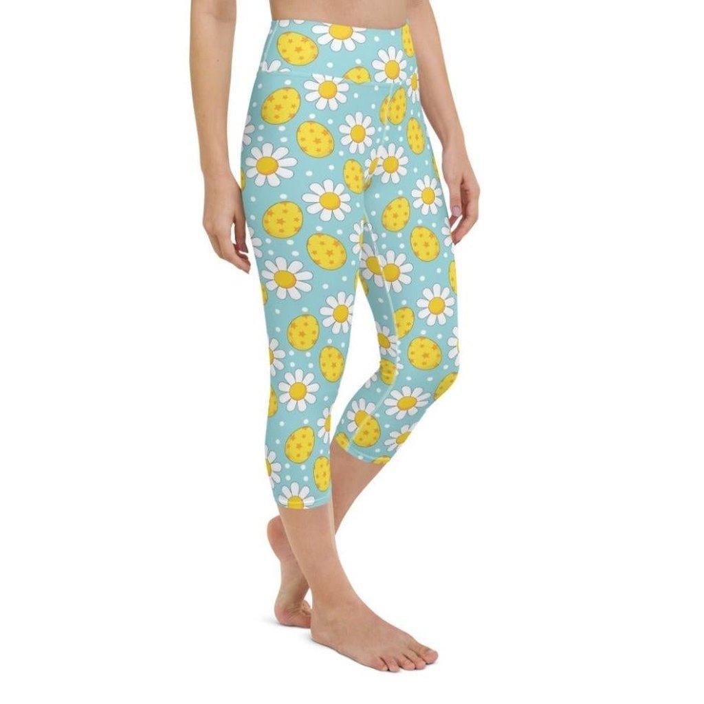 Lovely Easter Yoga Capris