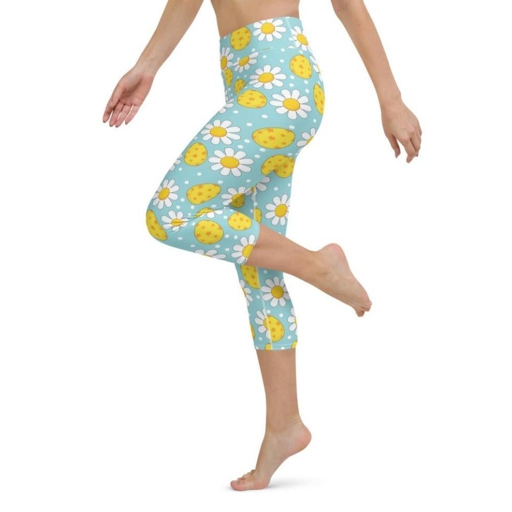 Lovely Easter Yoga Capris