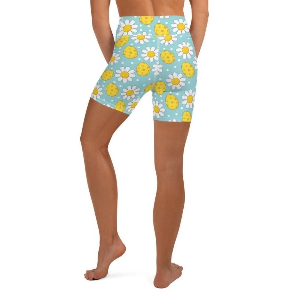 Lovely Easter Yoga Shorts