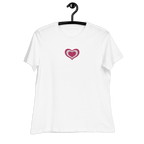 Lovely Heart Embroidery T-Shirt