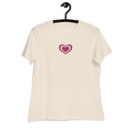 Lovely Heart Embroidery T-Shirt