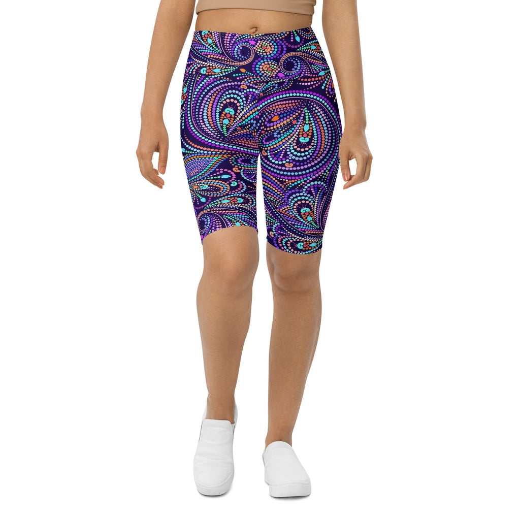 Lovely Mosaic Biker Shorts