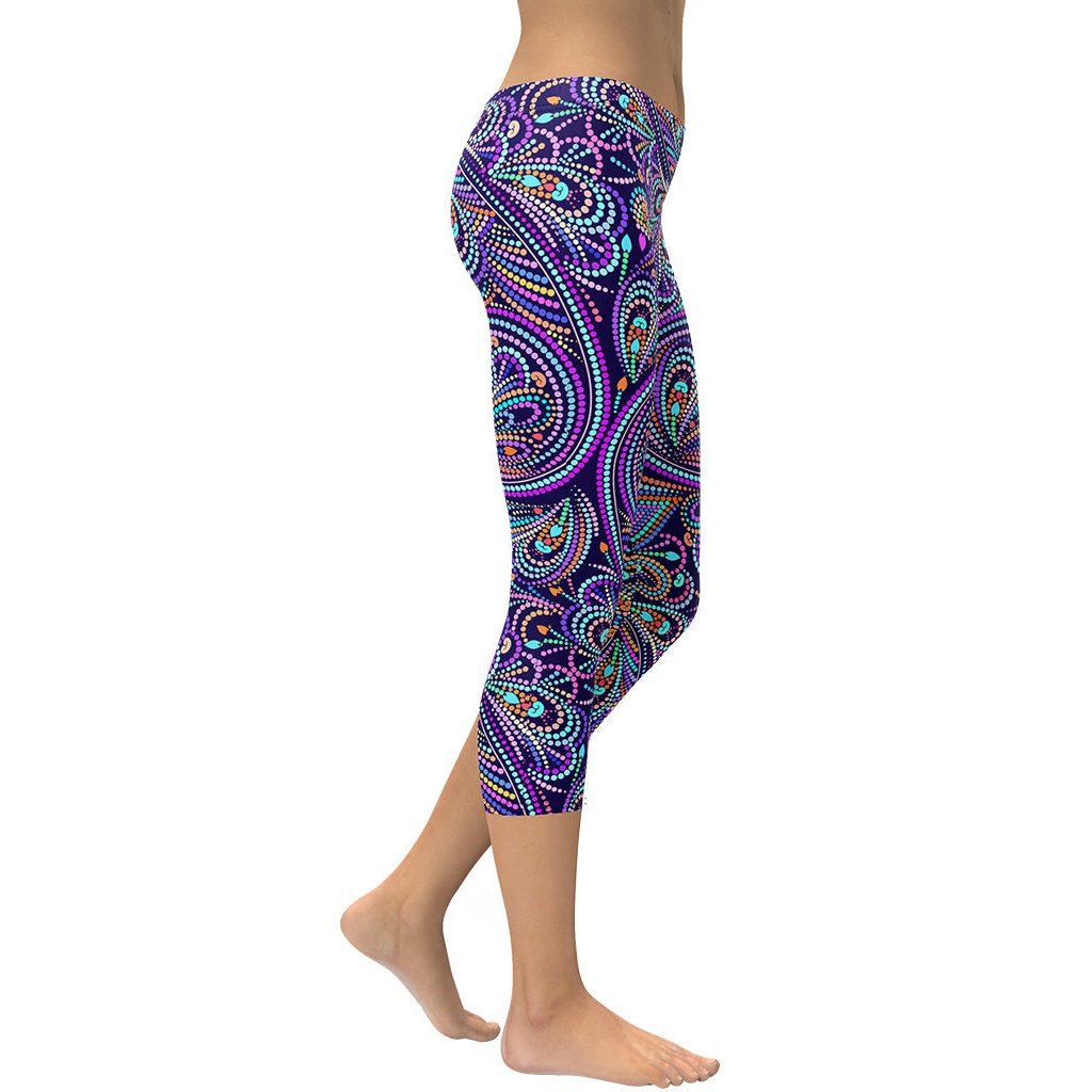 Lovely Mosaic Capris