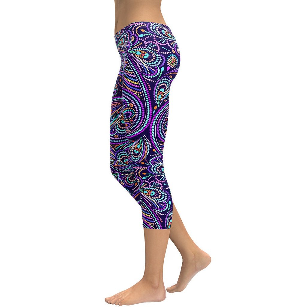 Lovely Mosaic Capris