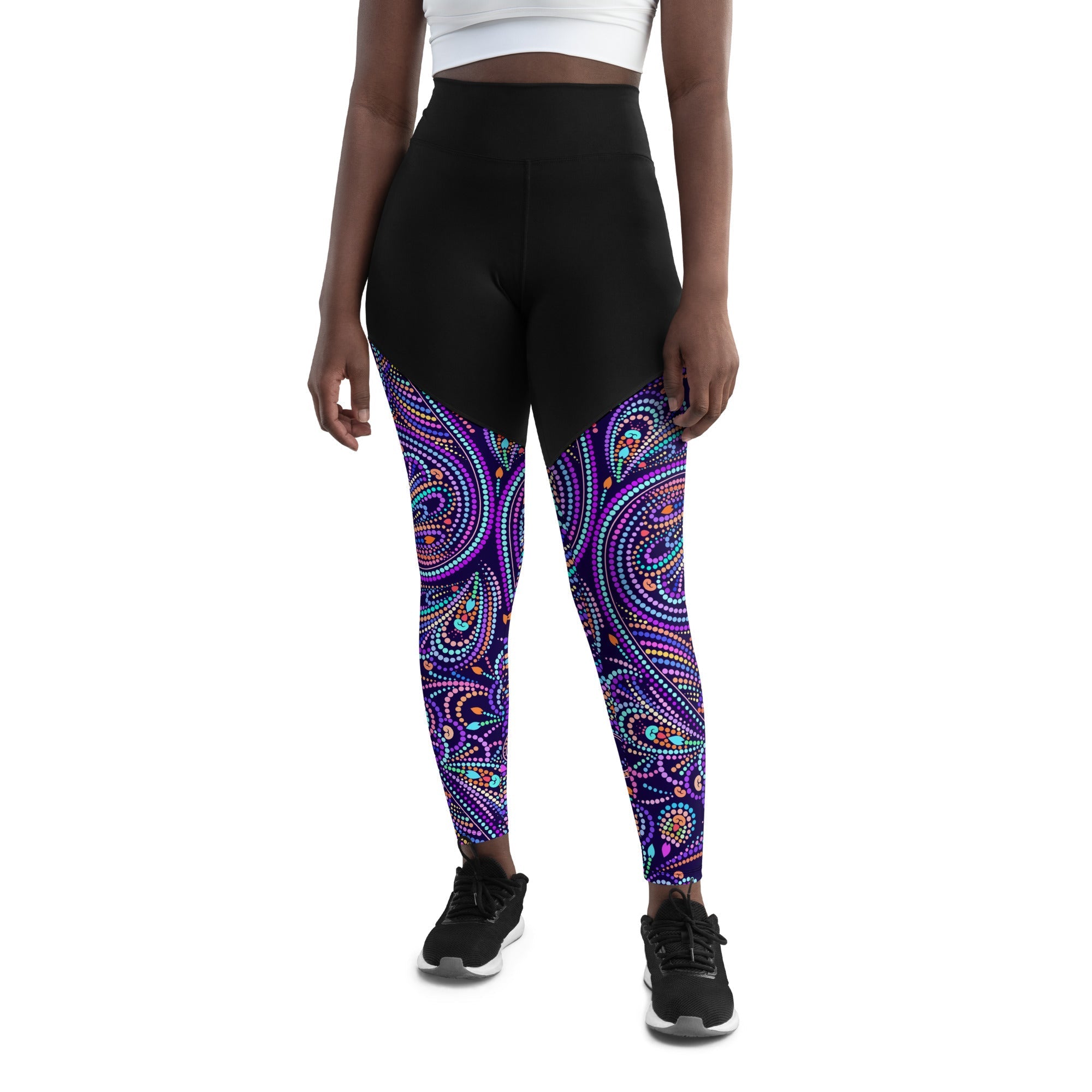 Lovely Mosaic Compression Leggings
