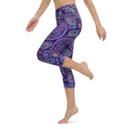 Lovely Mosaic Yoga Capris