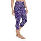 Lovely Mosaic Yoga Capris