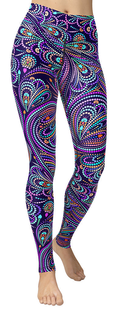 Lovely Mosaic Yoga Leggings