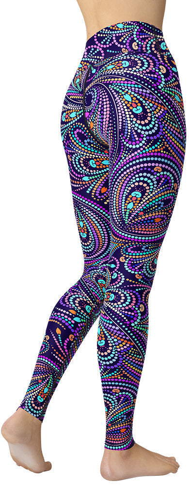 Lovely Mosaic Yoga Leggings