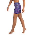 Lovely Mosaic Yoga Shorts