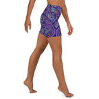 Lovely Mosaic Yoga Shorts