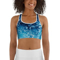 Lovely Ocean Sports Bra