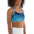 Lovely Ocean Sports Bra