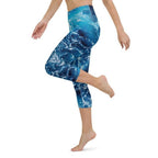 Lovely Ocean Yoga Capris