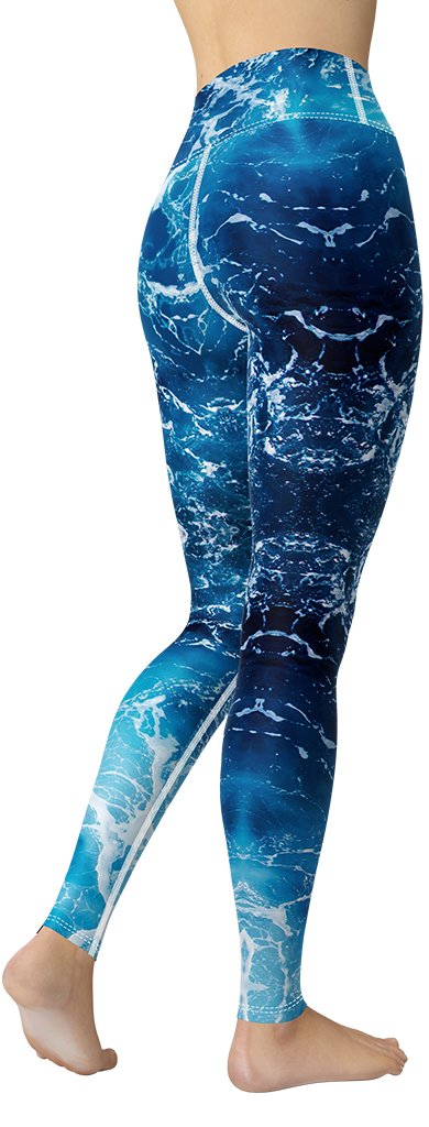 Lovely Ocean Yoga Leggings