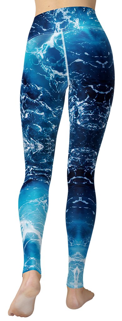 Lovely Ocean Yoga Leggings