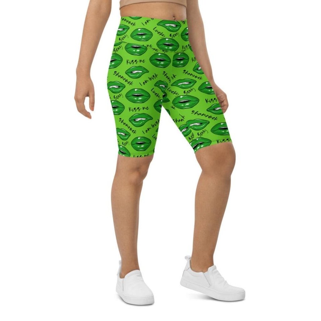 Lucky Irish Biker Shorts