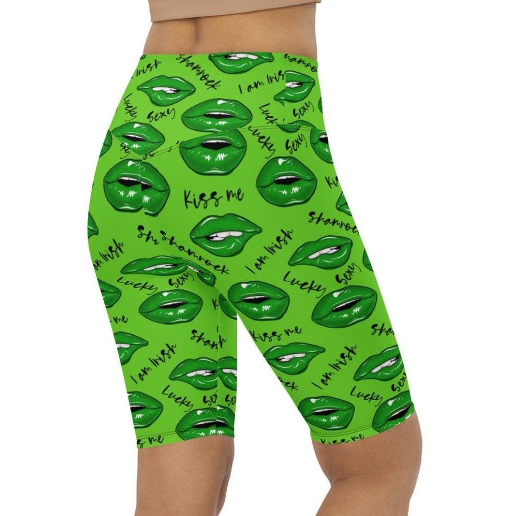 Lucky Irish Biker Shorts