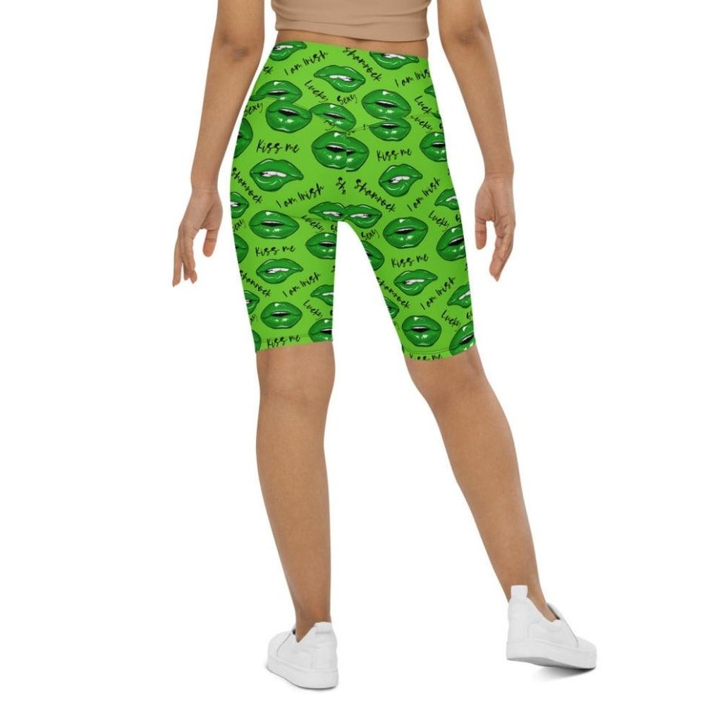 Lucky Irish Biker Shorts
