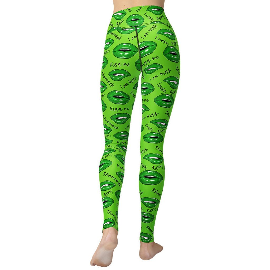 Lucky Irish Yoga Leggings