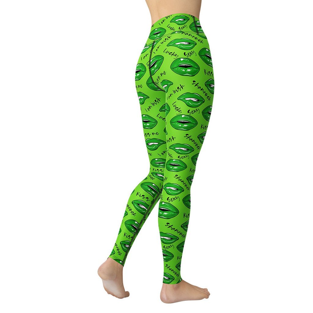 Lucky Irish Yoga Leggings