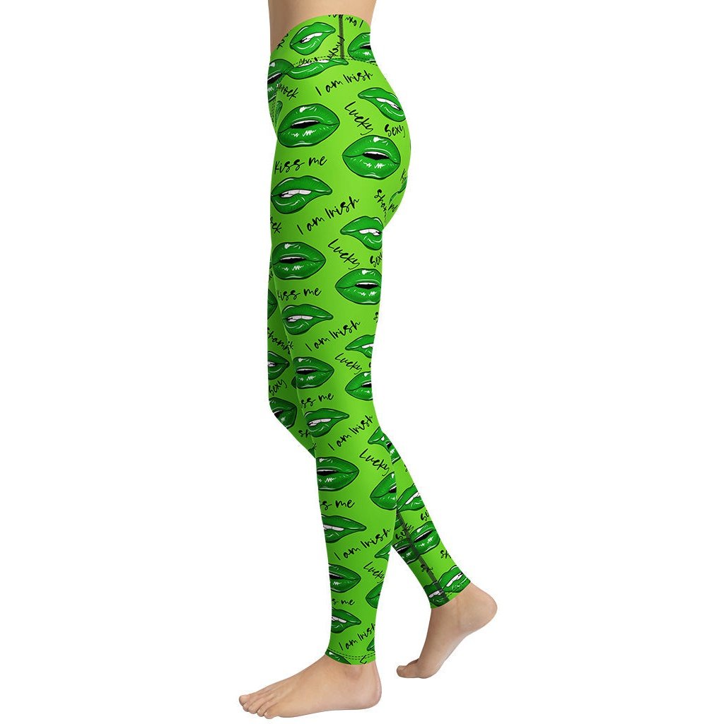 Lucky Irish Yoga Leggings