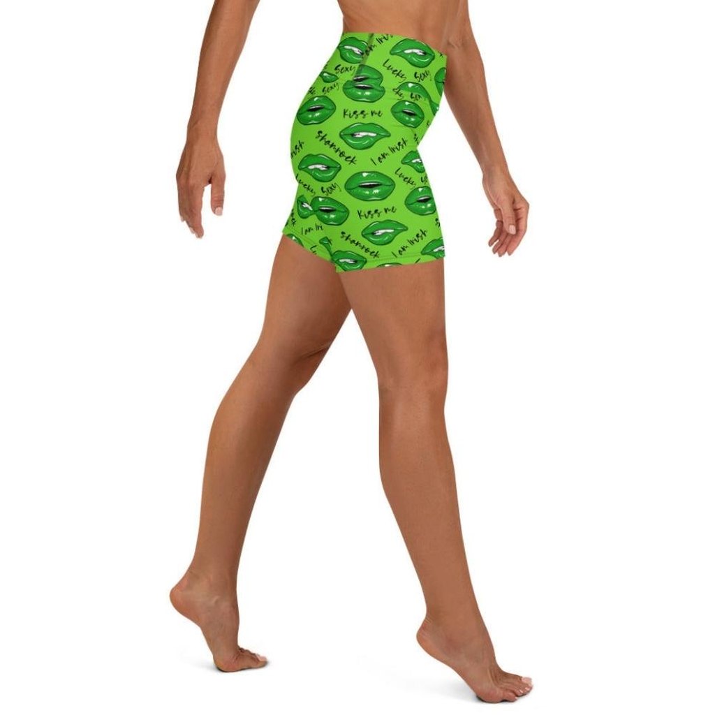 Lucky Irish Yoga Shorts