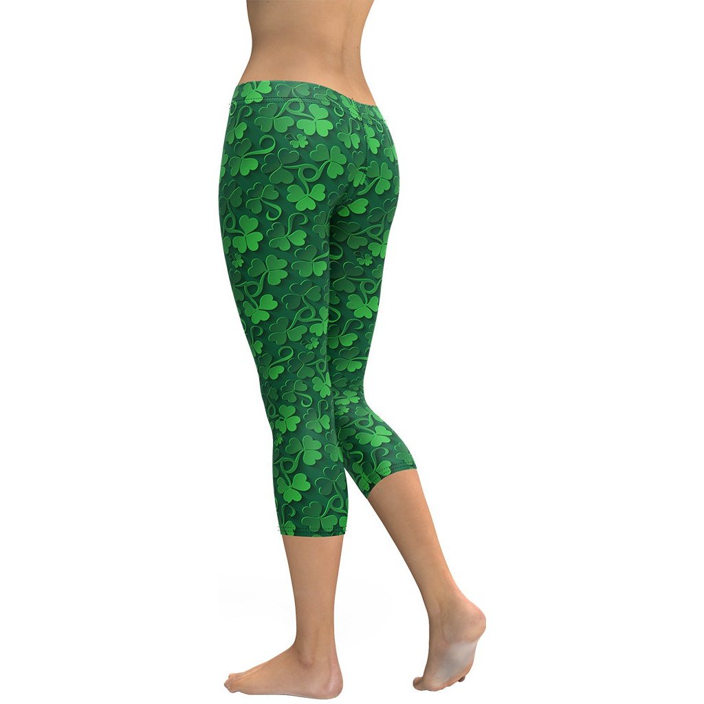 Lucky Shamrock Capris