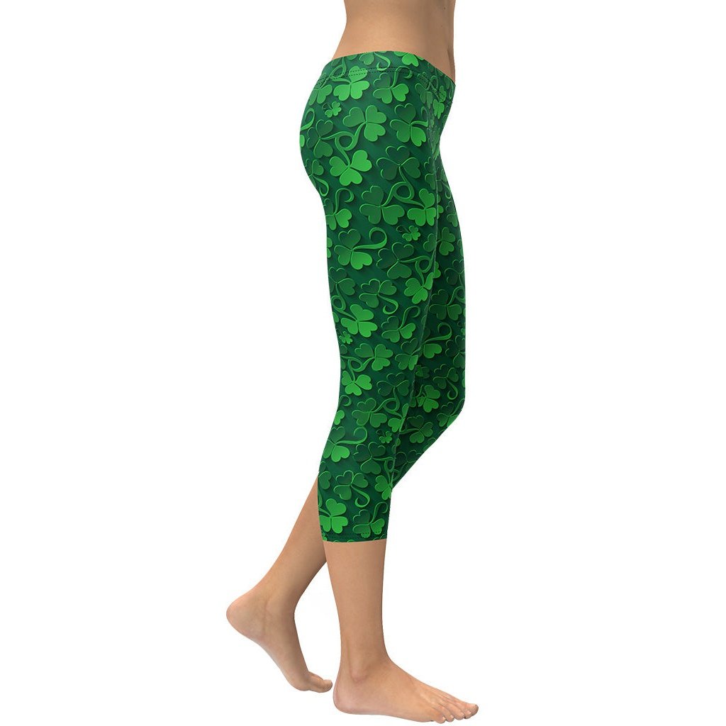 Lucky Shamrock Capris