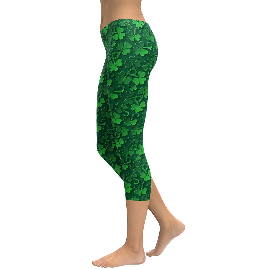 Lucky Shamrock Capris