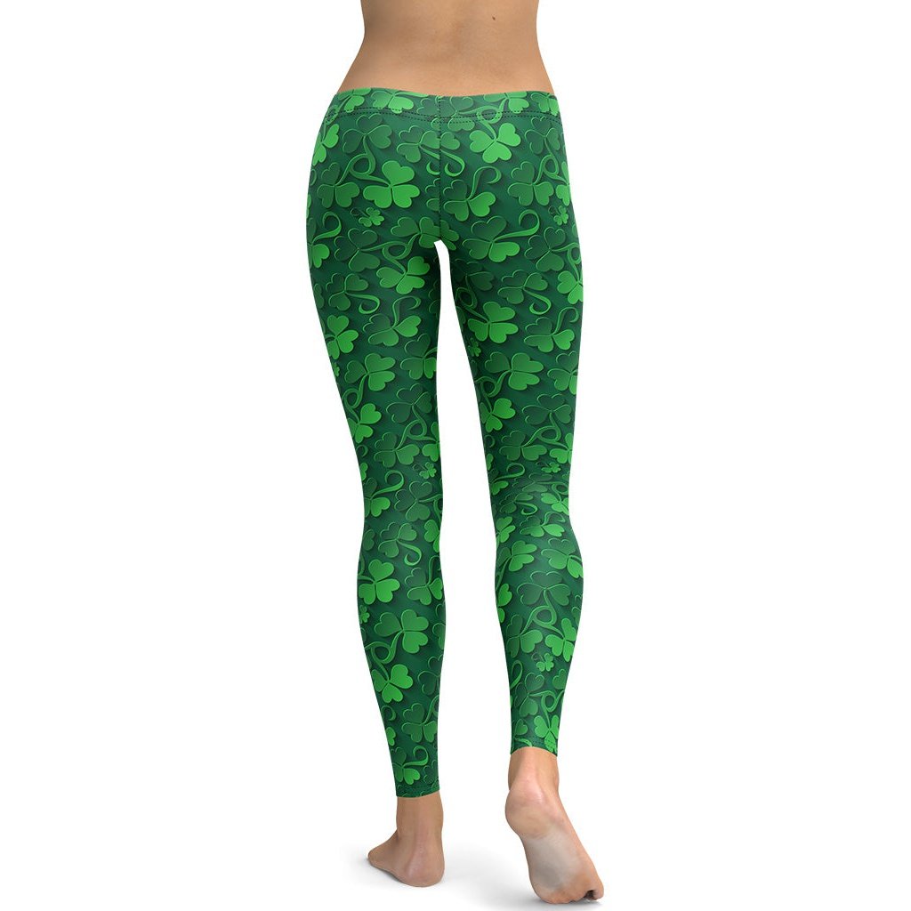 Plus size st patrick's hotsell day leggings