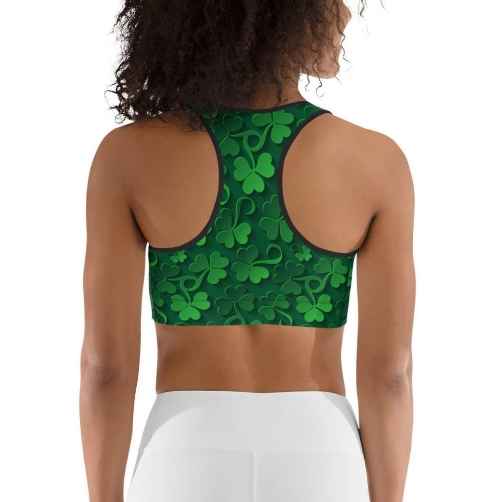 Lucky Shamrock Sports Bra