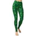 Lucky Shamrock Yoga Leggings