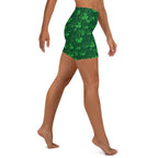 Lucky Shamrock Yoga Shorts