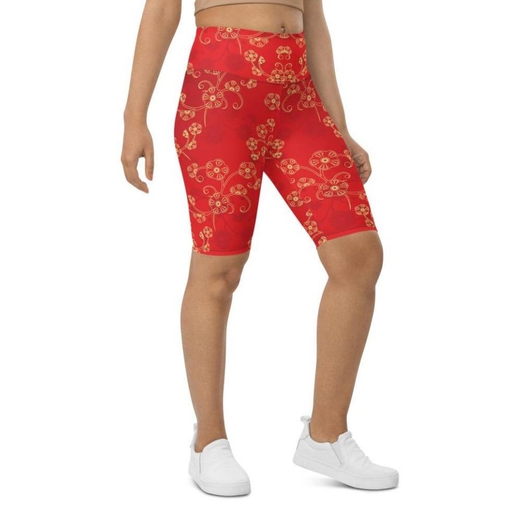 Lunar New Year Biker Shorts