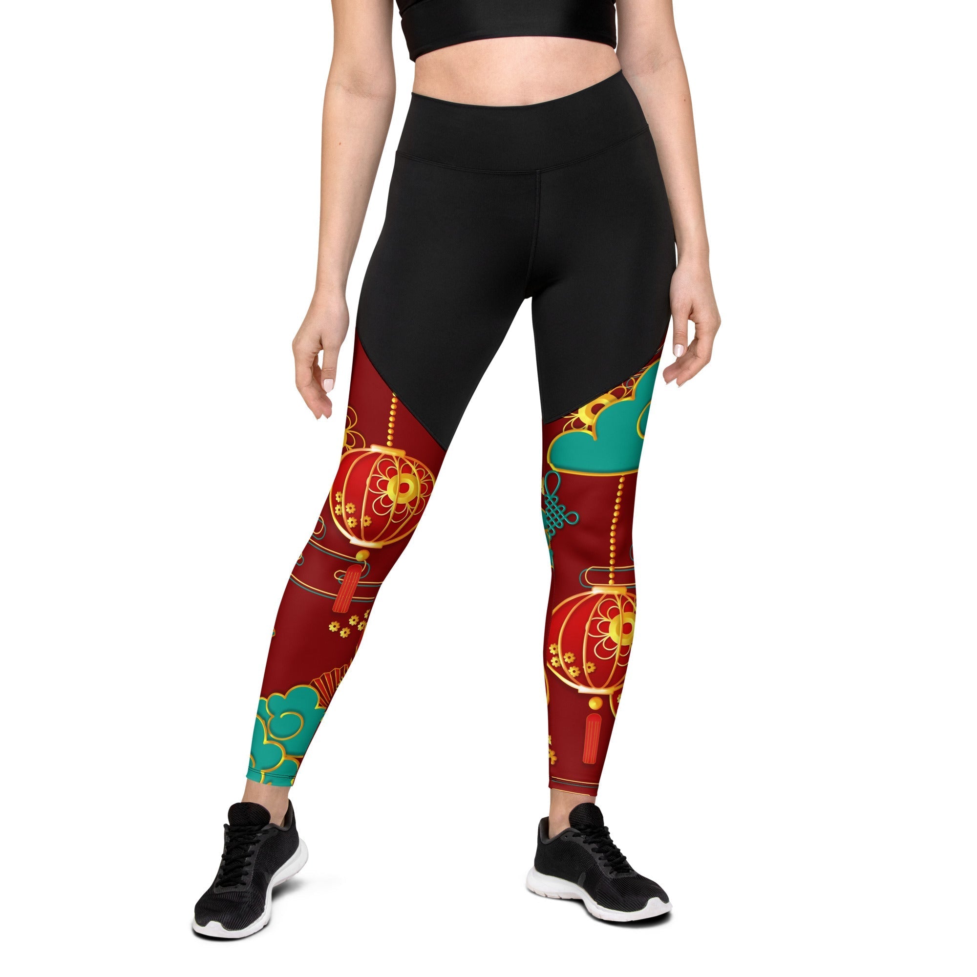 Lunar New Year Compression Leggings