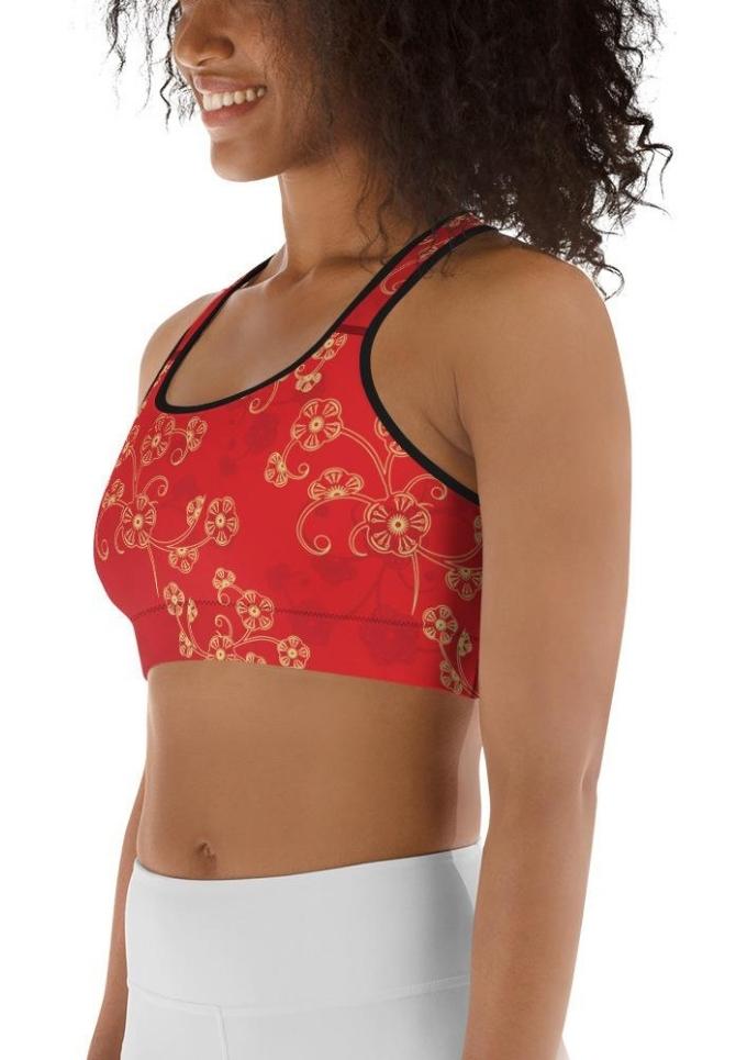 Lunar New Year Sports Bra