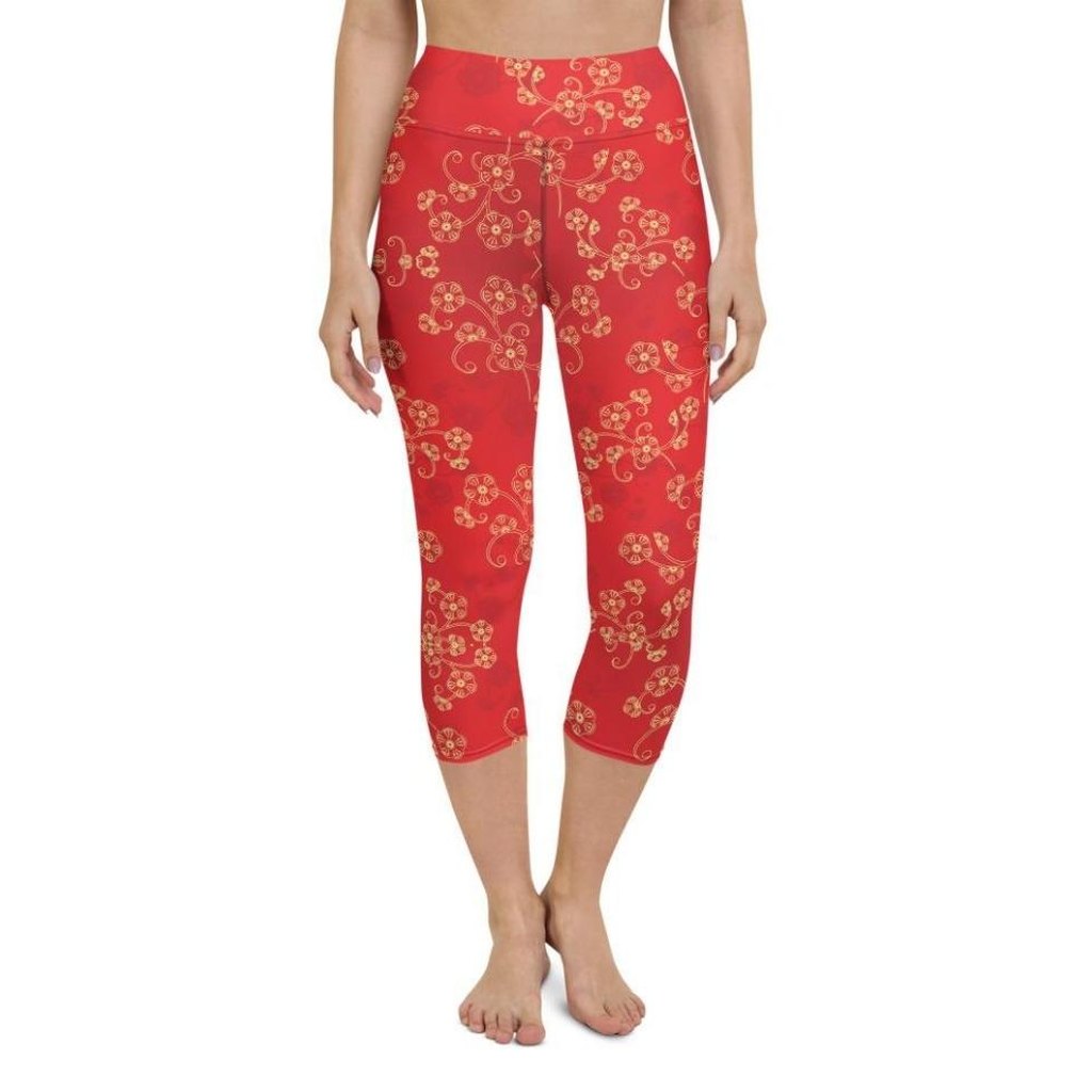 Lunar New Year Yoga Capris