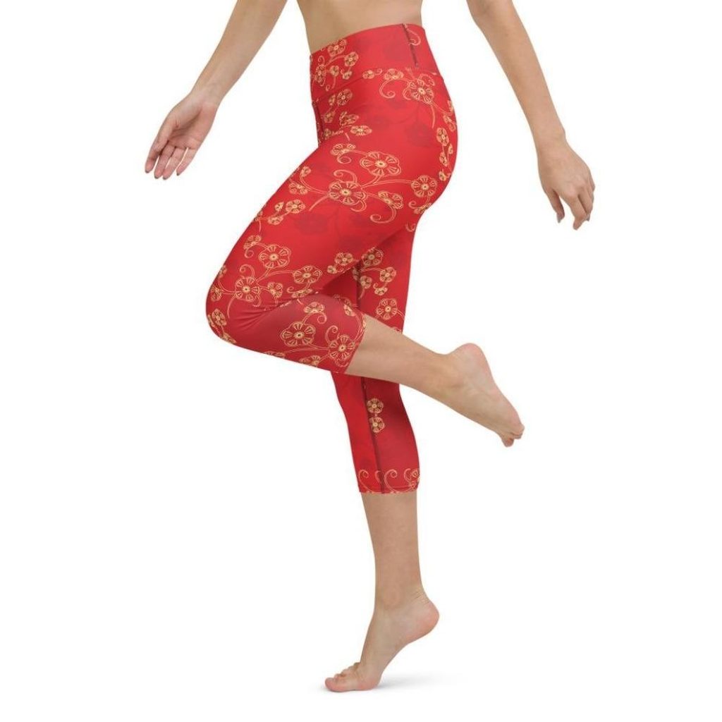 Lunar New Year Yoga Capris